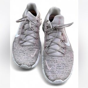 Nike Women's Athletic Shoes - Light Pink and White